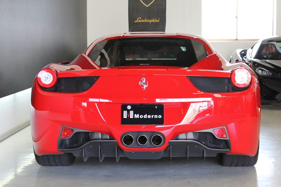 フェラーリ 458イタリア 正規ディーラー車 動画あり 在庫車情報 Moderno モデルノ